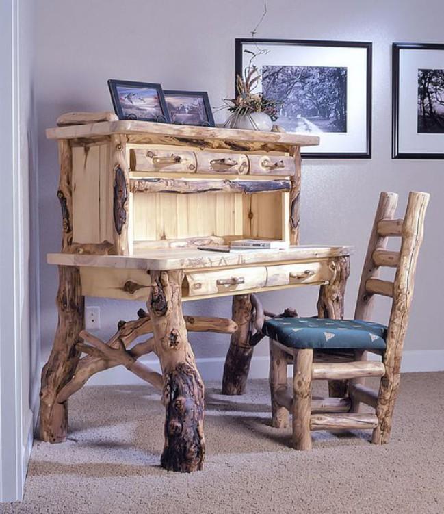 Log furniture is typically used for furnishing country homes, log cabins or mountain lodges but this type of furniture has ...